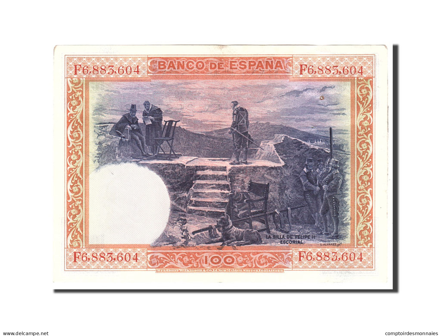 Billet, Espagne, 100 Pesetas, 1925, 1925-07-01, KM:69c, TTB+ - 100 Pesetas