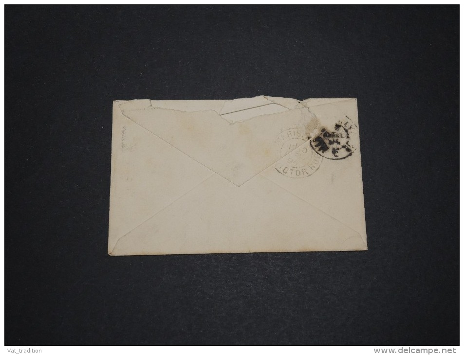 MONACO - Enveloppe Du Cercle Des Étrangers Pour Paris En 1894 - A Voir - L 1722 - Lettres & Documents