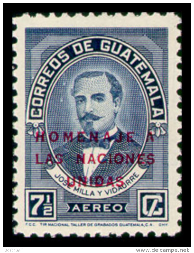 Guatemala, 1959, United Nations, MNH Overprint, Michel 627 - Guatemala