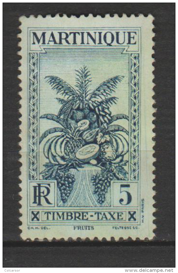 MARTINIQUE ,N°12 Timbre Taxe - Timbres-taxe