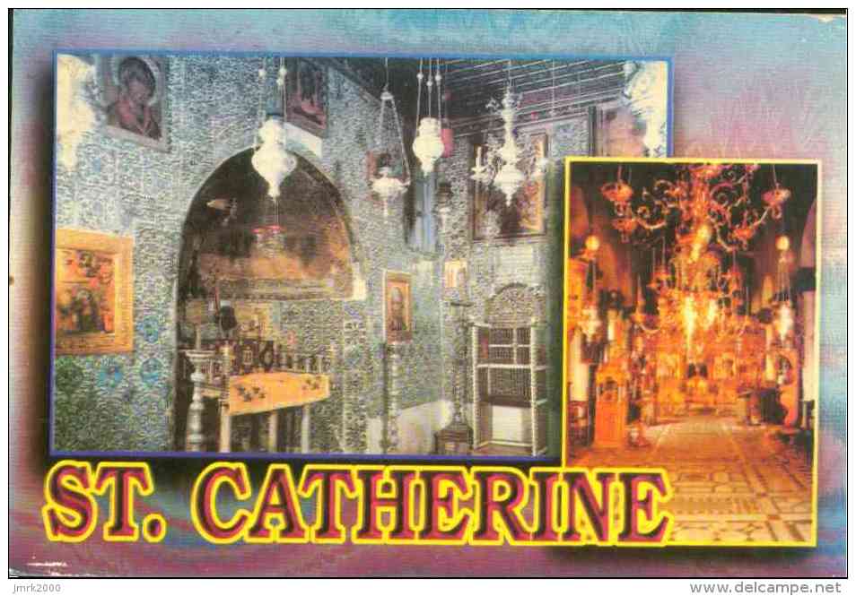 Egypt 2004 Used Postcard Send To England (St. Catherine) - Brieven En Documenten