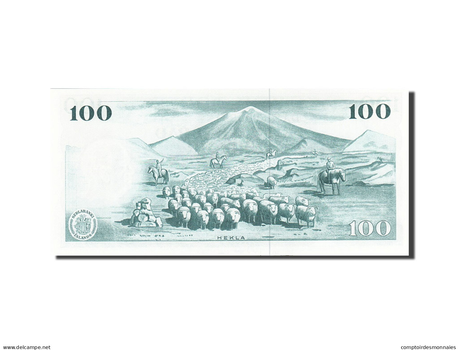 Billet, Iceland, 100 Kronur, 1961, 1961-03-29, KM:44a, NEUF - Islandia