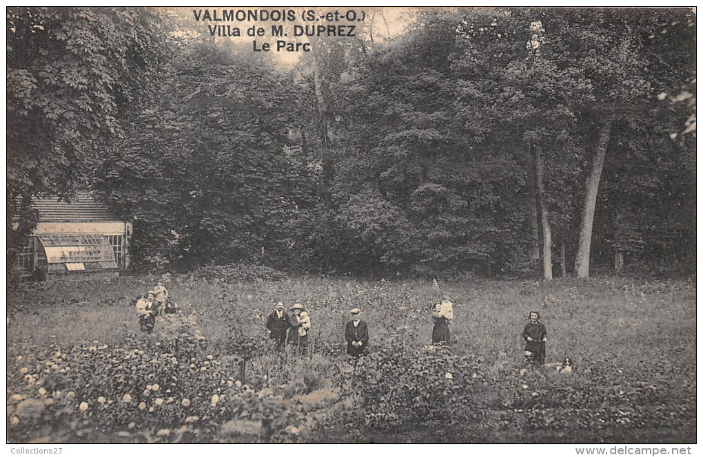 95-VALMONDOIS- VILLA DE M. DUPREZ , LE PARC - Valmondois