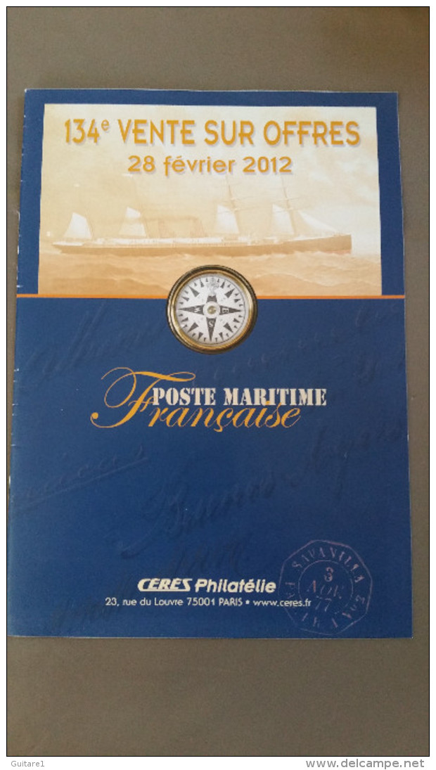 Poste Maritime Française, Cérès - Catalogues De Maisons De Vente