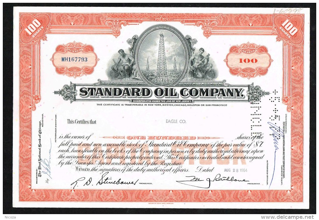 US Standard Oil. - Andere & Zonder Classificatie