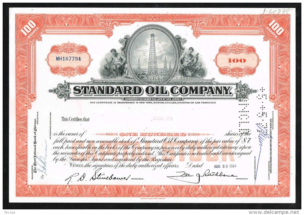 US Standard Oil. - Andere & Zonder Classificatie