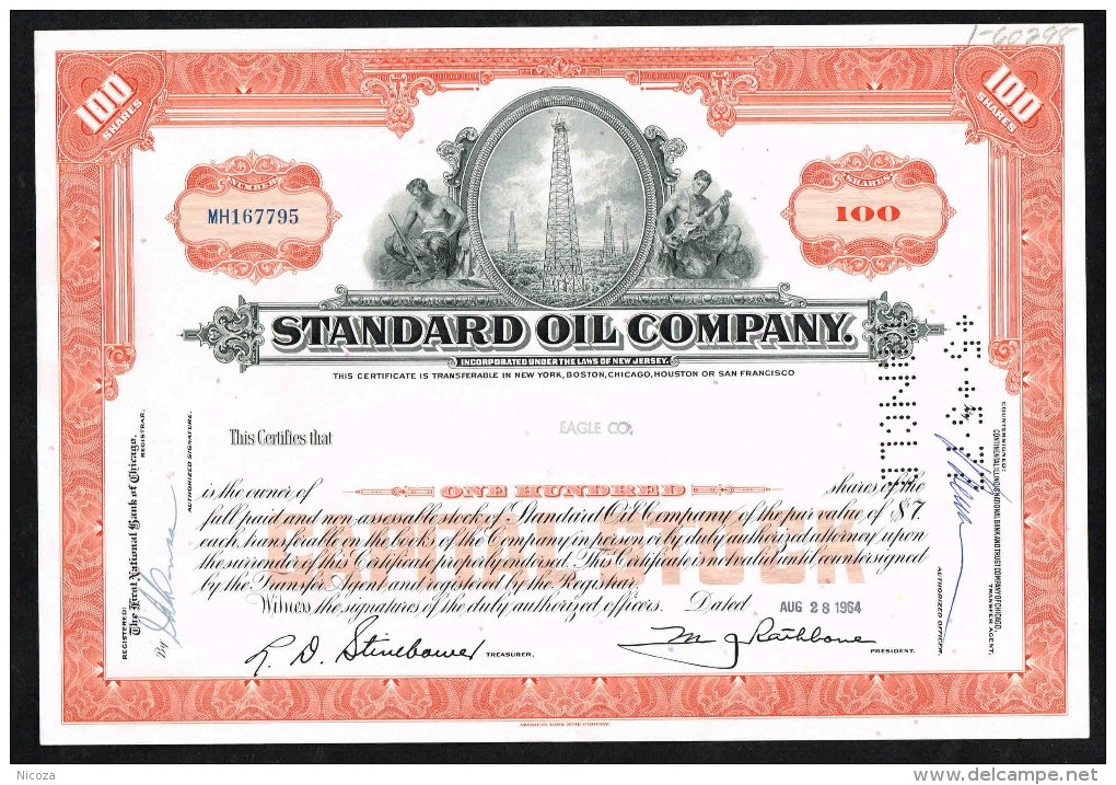 US Standard Oil. - Andere & Zonder Classificatie