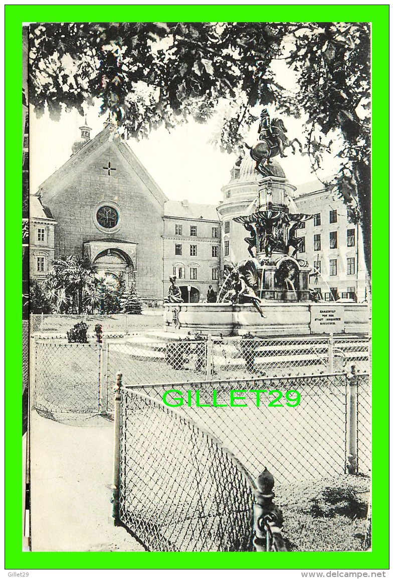 INNSBRUCK, AUTRICHE - LEOPOLDSBRUNNEN, HOFKIRCHE - VERLAG, ROBERT WARGER - - Innsbruck