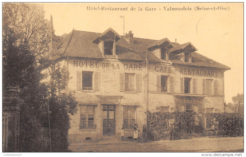 95-VALMONDOIS- HÔTEL RESTAURANT DE LA GARE - Valmondois