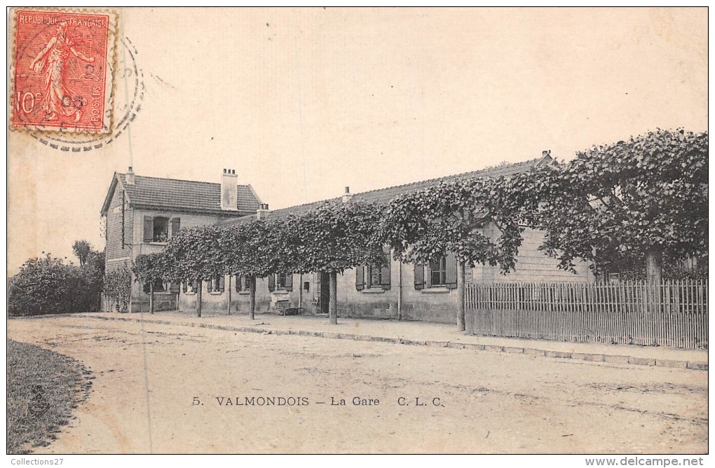 95-VALMONDOIS-  LA GARE - Valmondois