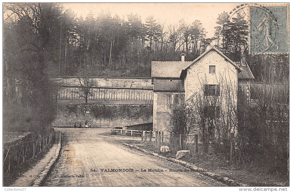 95-VALMONDOIS- LE MOULIN , ROUTE DE PARMAIN - Valmondois