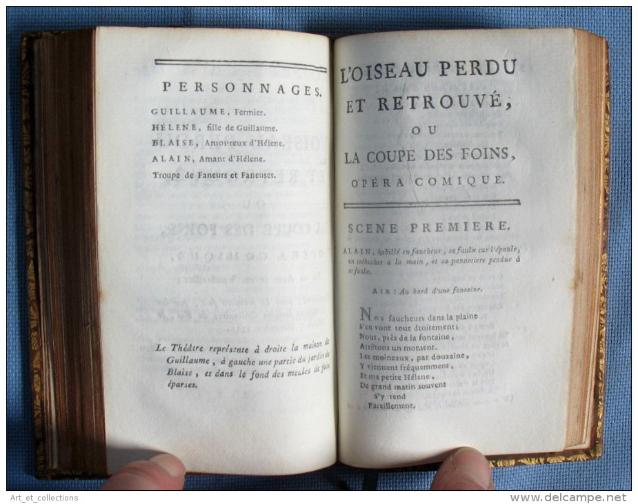 Théâtre de M. de Piis & M. Barré / Tome 2 et dernier / Édition Originale LONDRES 1785