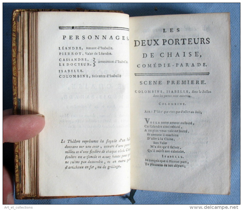 Théâtre de M. de Piis & M. Barré / Tome 2 et dernier / Édition Originale LONDRES 1785