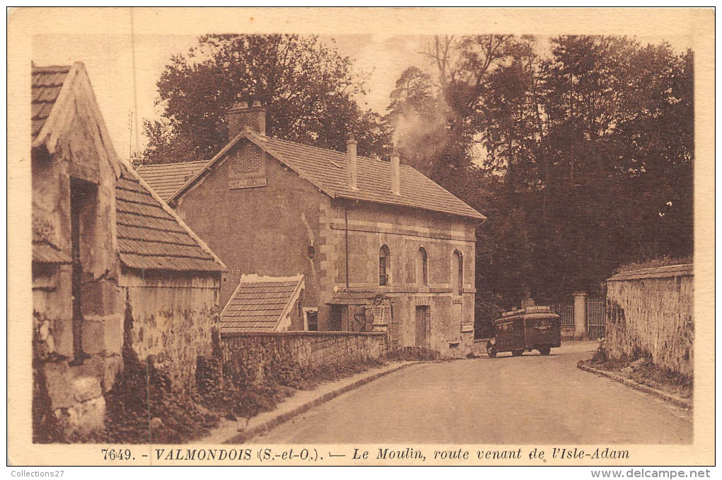 95-VALMONDOIS-LE MOULIN , ROUTE VENANT DE L'ISLE ADAM - Valmondois