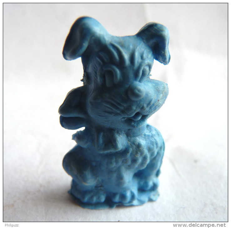 FIGURINE PUBLICITAIRE PRIME Allemande CHIENS CHIEN 6 - MONOCHROME BLEU Dunkin - Chiens