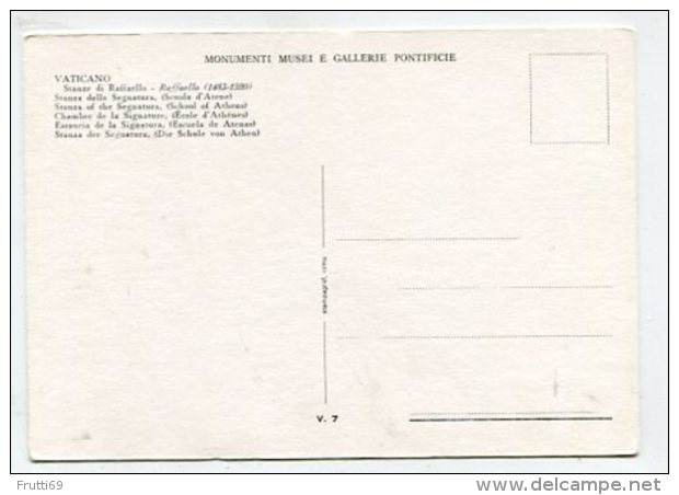 CHRISTIANITY - AK279581 Raffaello - Stanza Di Rafffaello - Quadri, Vetrate E Statue