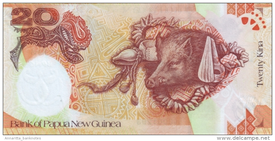 PAPUA NEW GUINEA 20 KINA 2008 (2009) P-36 UNC  [ PG141a ] - Papua-Neuguinea