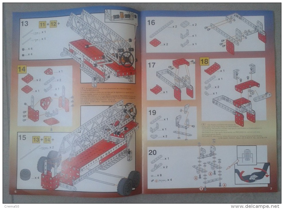 Catalogue MECCANO: N° 7064 - 48 Pages - Meccano