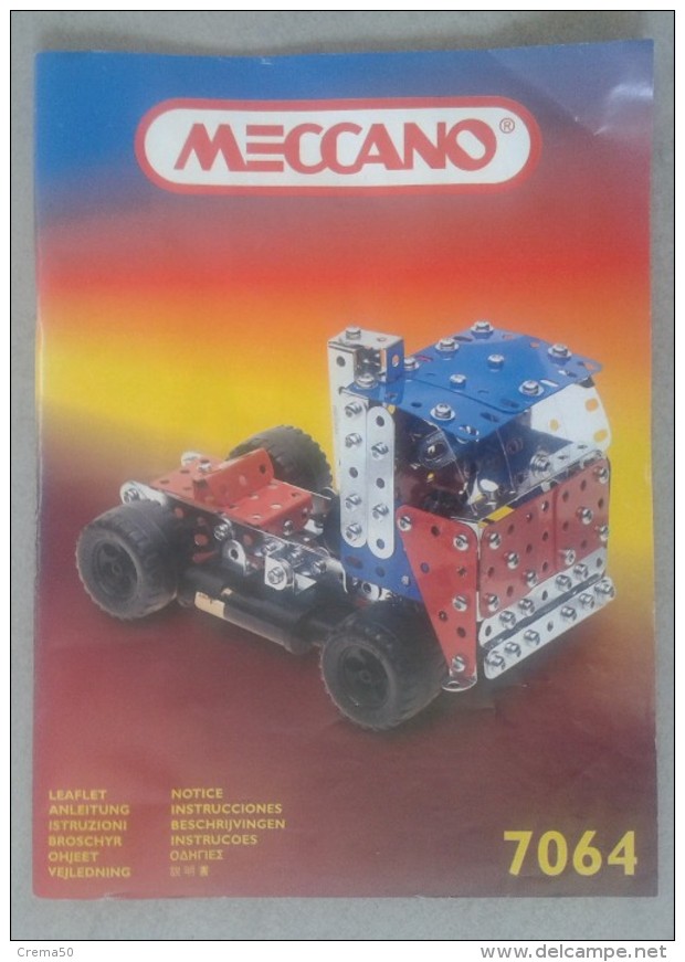 Catalogue MECCANO: N° 7064 - 72 Pages - Meccano