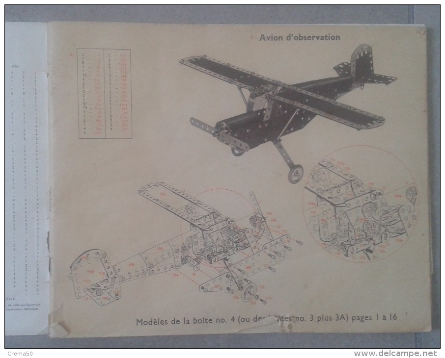 Catalogue MECCANO: N° 4, 5 Et 6 - 82 Pages - Meccano