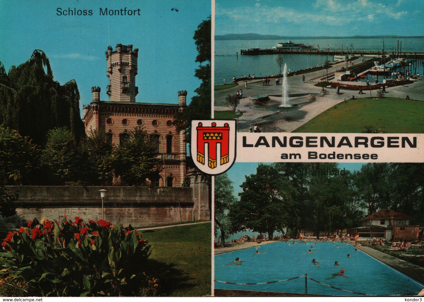 Langenargen Am Bodensee. Mehrbildkarte - Langenargen
