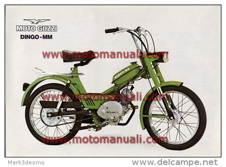 Moto Guzzi Dingo 50 MM 1975 Depliant Originale Genuine Brochure Prospekt - Moteurs