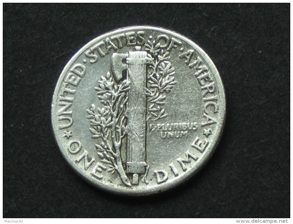 10 Cents 1945 - One Dime Mercury - United States Of America - USA  **** EN ACHAT IMMEDIAT **** - 1916-1945: Mercury (Mercurio)