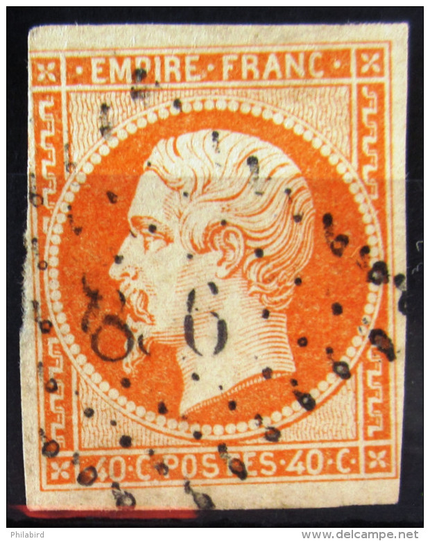 FRANCE              N° 16               OBLITERE - 1853-1860 Napoleon III