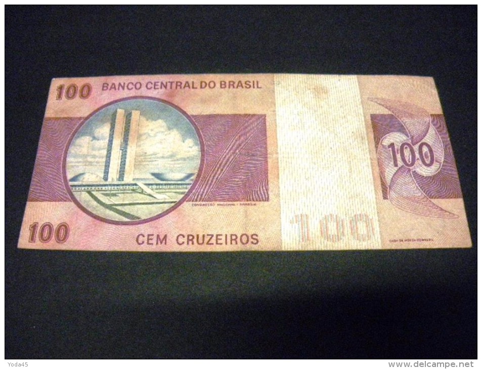 BRESIL 100 Cruzeiros 1970-1981 Pick N° 195A B, BRAZIL, - Brésil