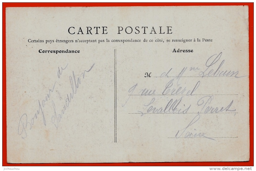 CPA 45 SANDILLON Loiret - La Gare Provisoire ° Rousseau éditeur - Other & Unclassified