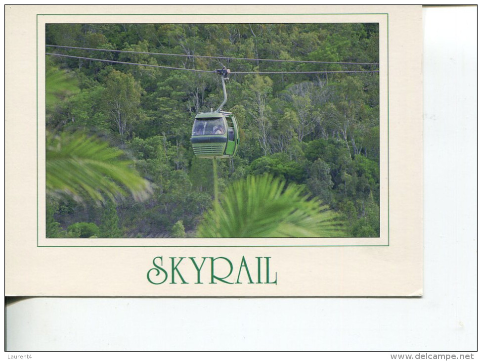 (244) Australia (with Stamp At Back Of Postcard) - QLD - Cairns Skyrail - Cairns