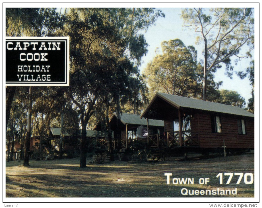 (244) Australia (with Stamp At Back Of Postcard) - QLD - Town Of 1770 - Mackay / Whitsundays