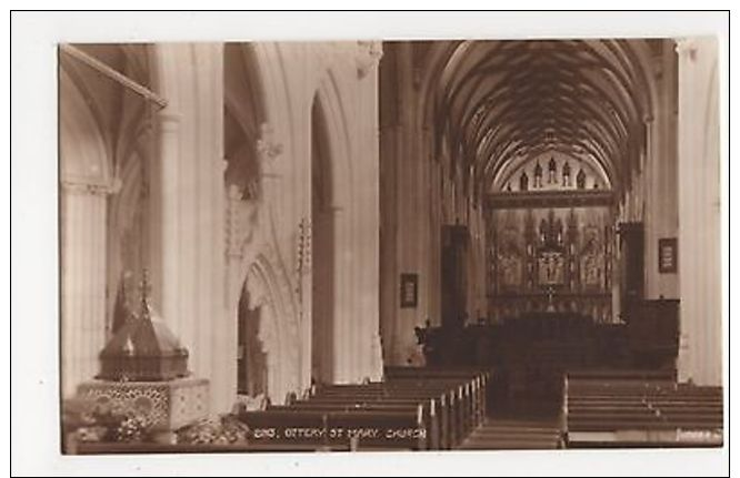 Ottery St. Mary Church, Judges 21113 Devon Postcard, A894 - Autres & Non Classés