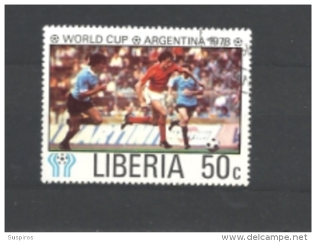 LIBERIA Nordfrim Banner Catalogue Center - Euro  1978 Football World Cup - Argentina * - Liberia