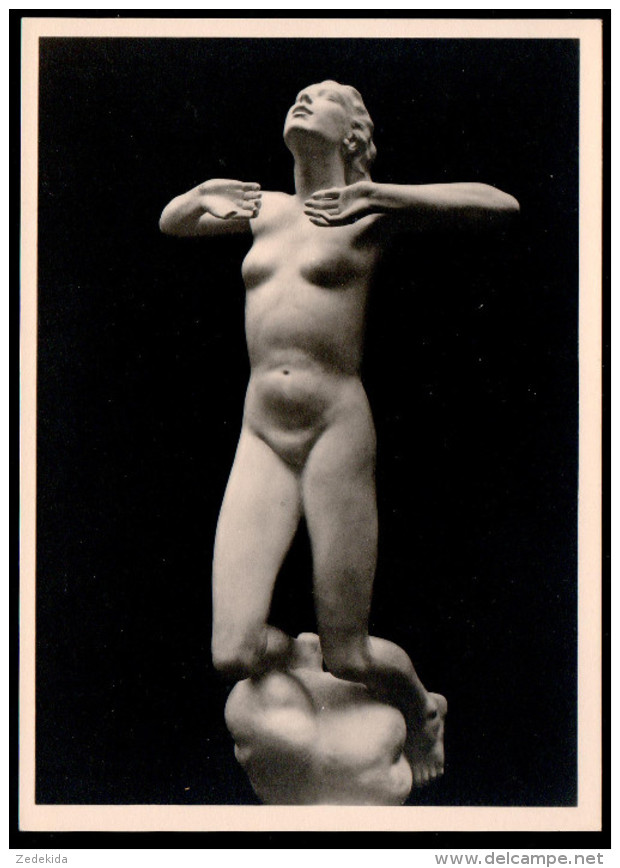 6209 - Alte Kunstkarte - Künstlerkarte - Skulptur - München Haus Der Deutschen Kunst - Josef Thorek - Himmelfahrt TOP - Esculturas