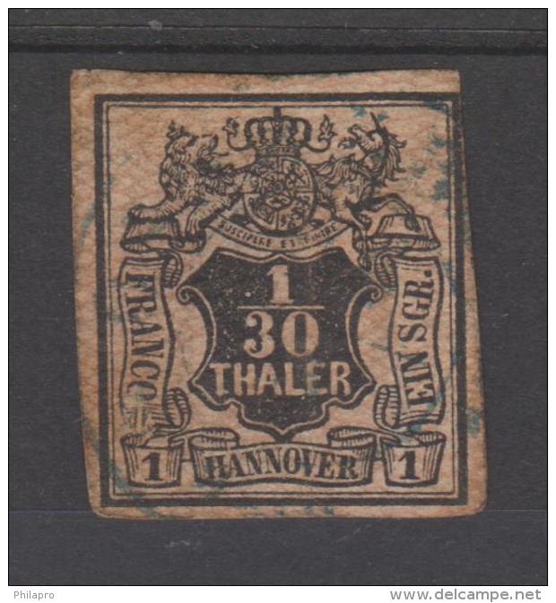 ALLEMAGNE  HANOVRE/ HANNOVER  YVERT N° 3a  Used   Réf  G64 - Hanover