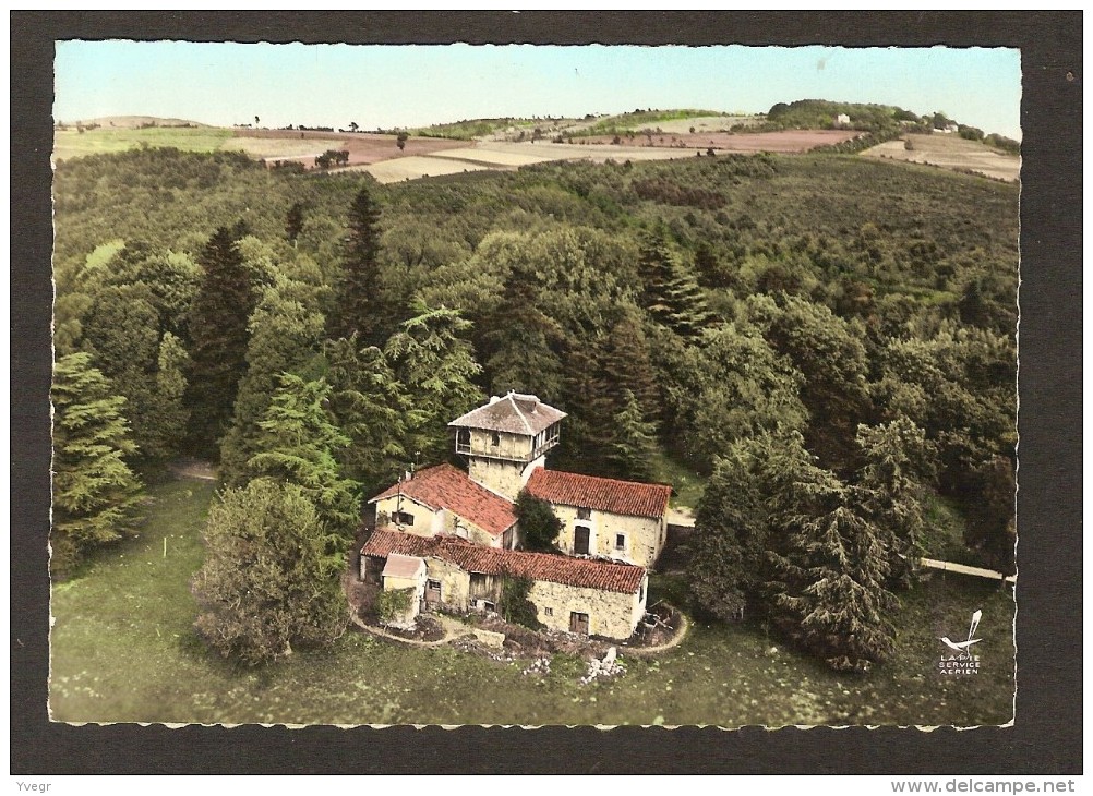 MONTREDON-LABESSONNIE -Castelfranc Et Vue Sur Le Site De Montredon - Montredon Labessonie