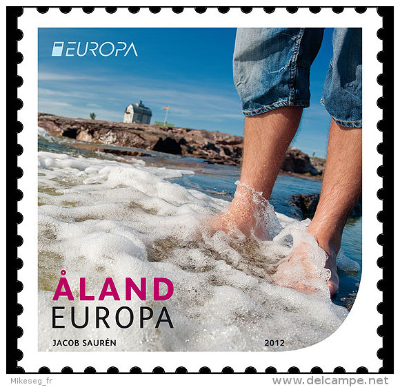 Europa 2012 - Aland ** MNH PF - 2012