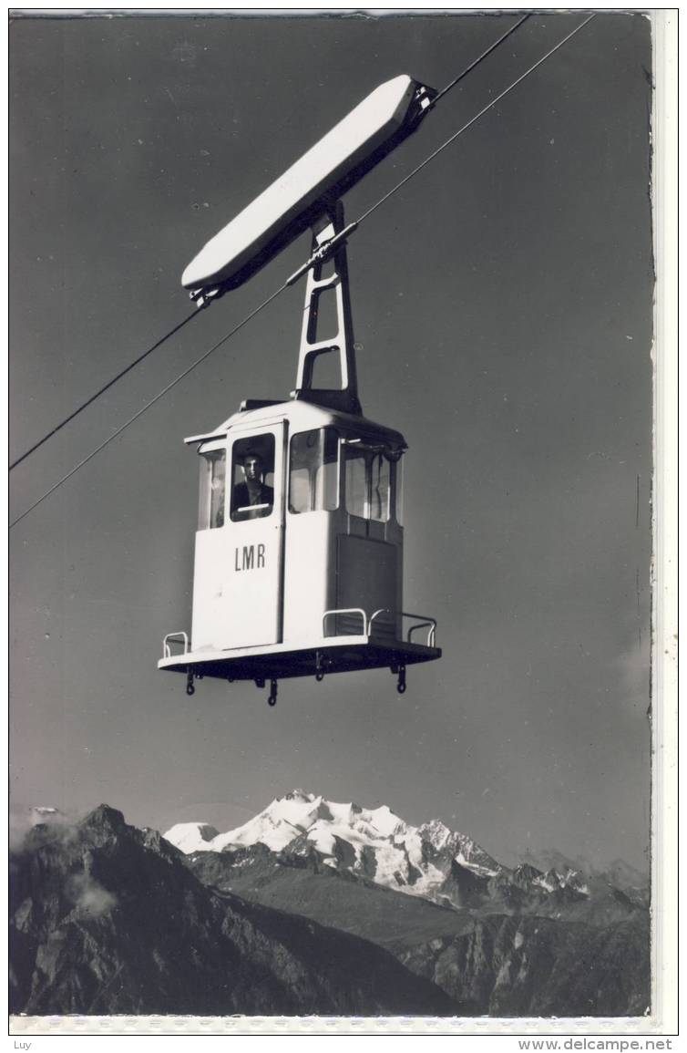 VS Wallis - Luftseilbahn MÖREL - RIEDERALP, Alphubel, Funicolaire, Funicolare - Riederalp