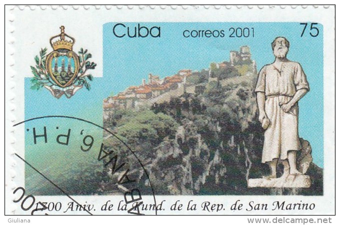 Cuba 2001 - 1 Stamp Used - Gebraucht