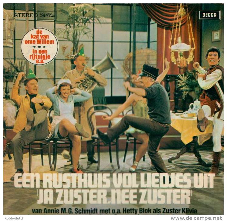 * LP *  EEN RUSTHUIS VOL LIEDJES UIT JA ZUSTER, NEE ZUSTER (Holland 1968) - Kinderen