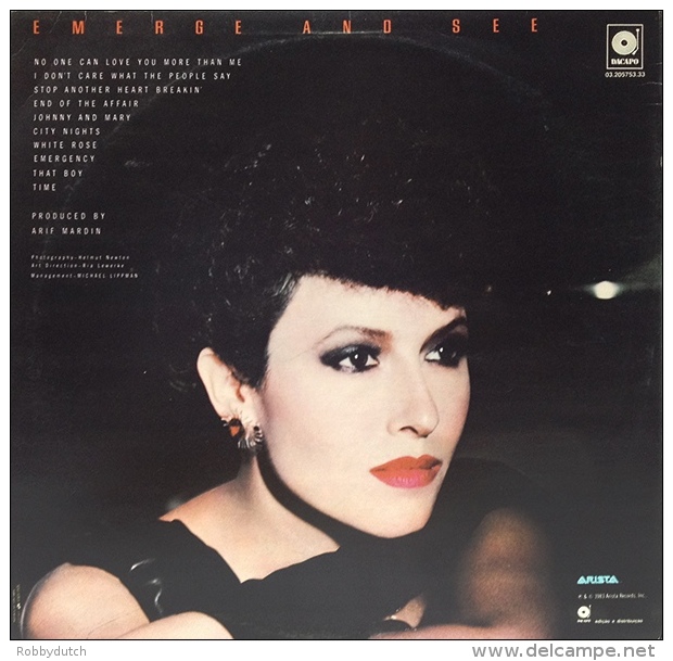 * LP *  MELISSA MANCHESTER - EMERGENCY (USA 1983) - Disco, Pop