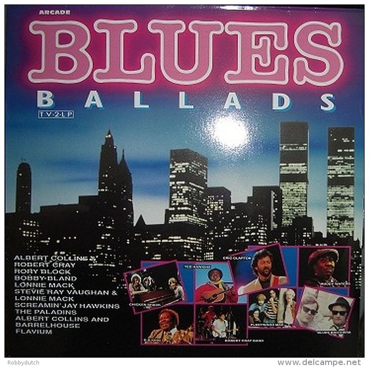 * 2LP *  BLUES BALLADS - VARIOUS ARTISTS (Holland 1989) - Blues