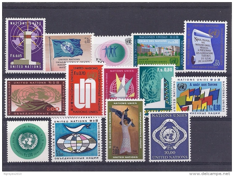 150026004  ONU  YVERT   Nº  1/14  **/MNH - Nuevos