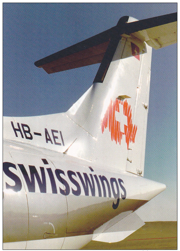 Swisswings Dornier 328-110 Airplane , 70-90s Version-2 - 1946-....: Era Moderna