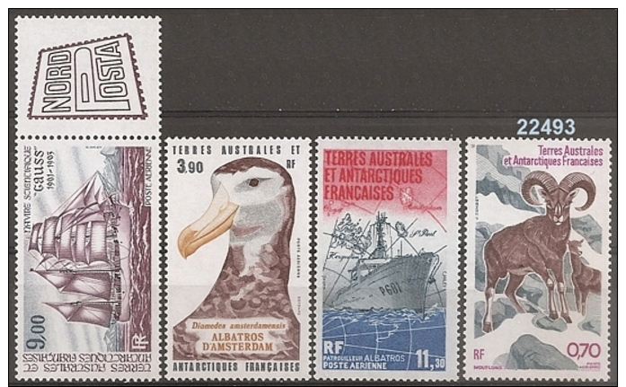 1984/5 - YT 84-85-86 87** - VC: 14.70 Eur. - Corréo Aéreo