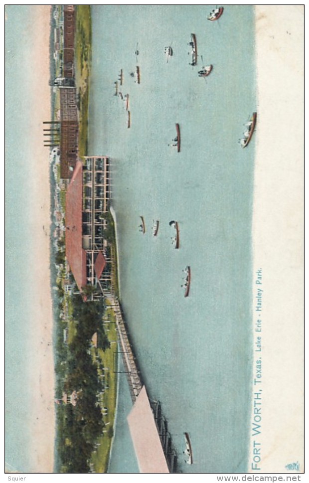 Lake Erie, Hanley Park, Rowing Boats - Fort Worth