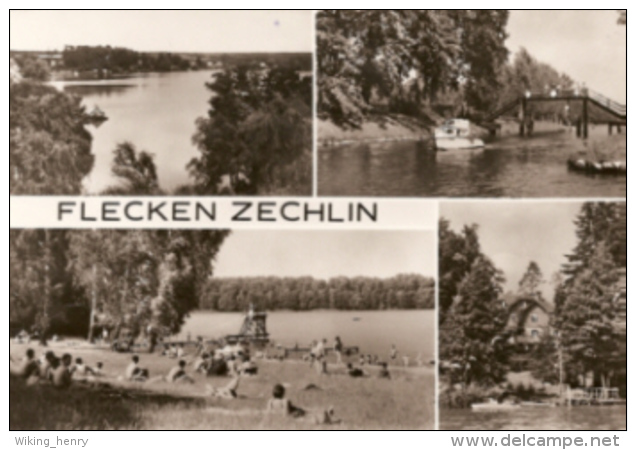 Rheinsberg Flecken Zechlin - S/w Mehrbildkarte 1 - Rheinsberg