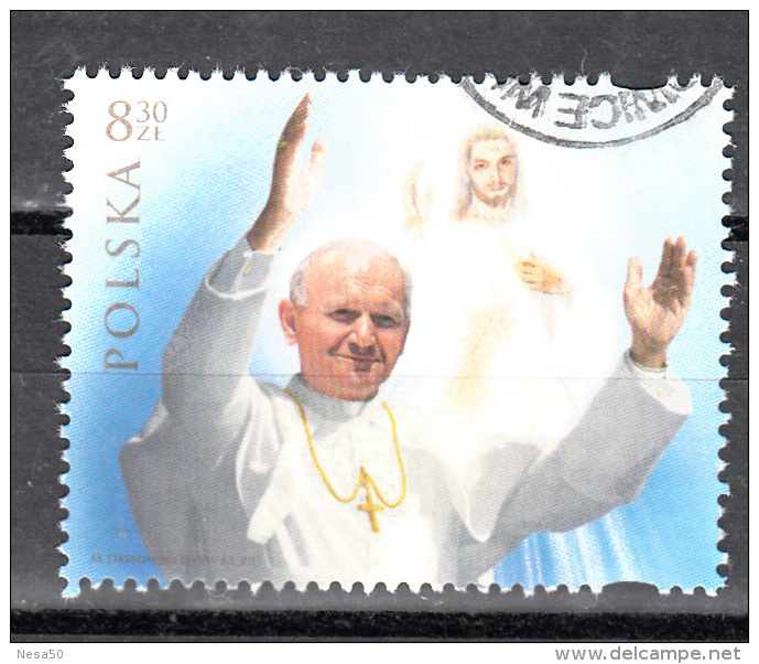 Polen 2011 Mi Nr  4520 Paus Johannes Paulus II. - Gebraucht