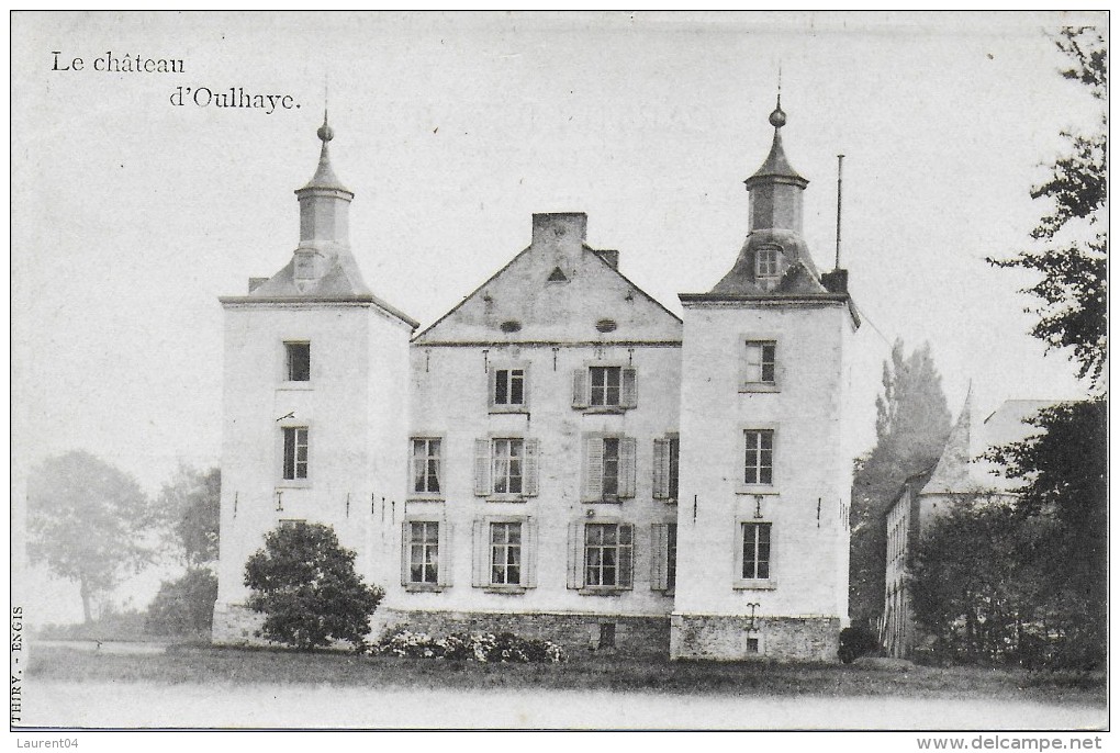 SAINT-GEORGES.  LE CHATEAU D'OULHAYE. - Saint-Georges-sur-Meuse